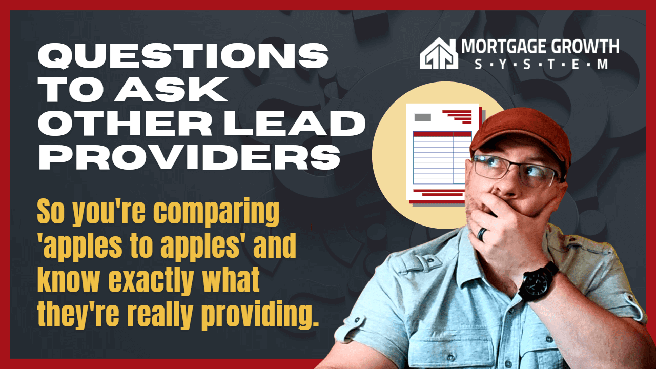 how to compare mortgage lead generation agencies